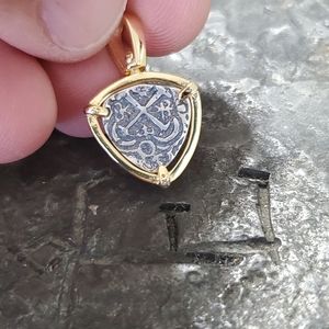 COPY - Atocha 14kt gold plated pendant